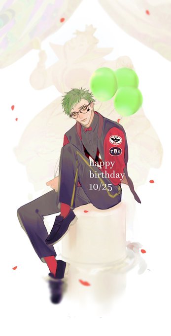 #トレイ・クローバー誕生祭2021
今年もお祝い出来て嬉しいです!
お誕生日おめでとうー♣️🎉 