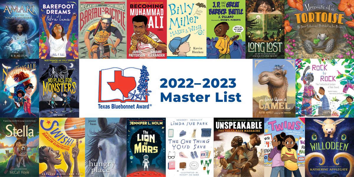 Thank you for joining us as we celebrate the amazing authors and illustrators of the nominees on the 2022-2023 Master List! 

Find more information on <a href="/TXLA/">Texas Library Assn.</a> page, txla.org/tools-resource…