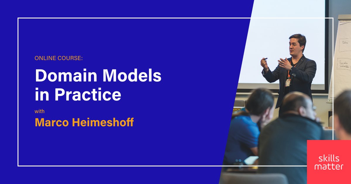 skillsmatter's tweet photo. If you want to develop better & cleaner software, don't miss @Heimeshoff's virtual 5-day workshop! You'll learn how to scale your application and align your design with your business needs using #CQRS, #DDD, #EventTesting etc.
Learn more: https://t.co/w6fNHmGSES https://t.co/wb7NZNrOG5