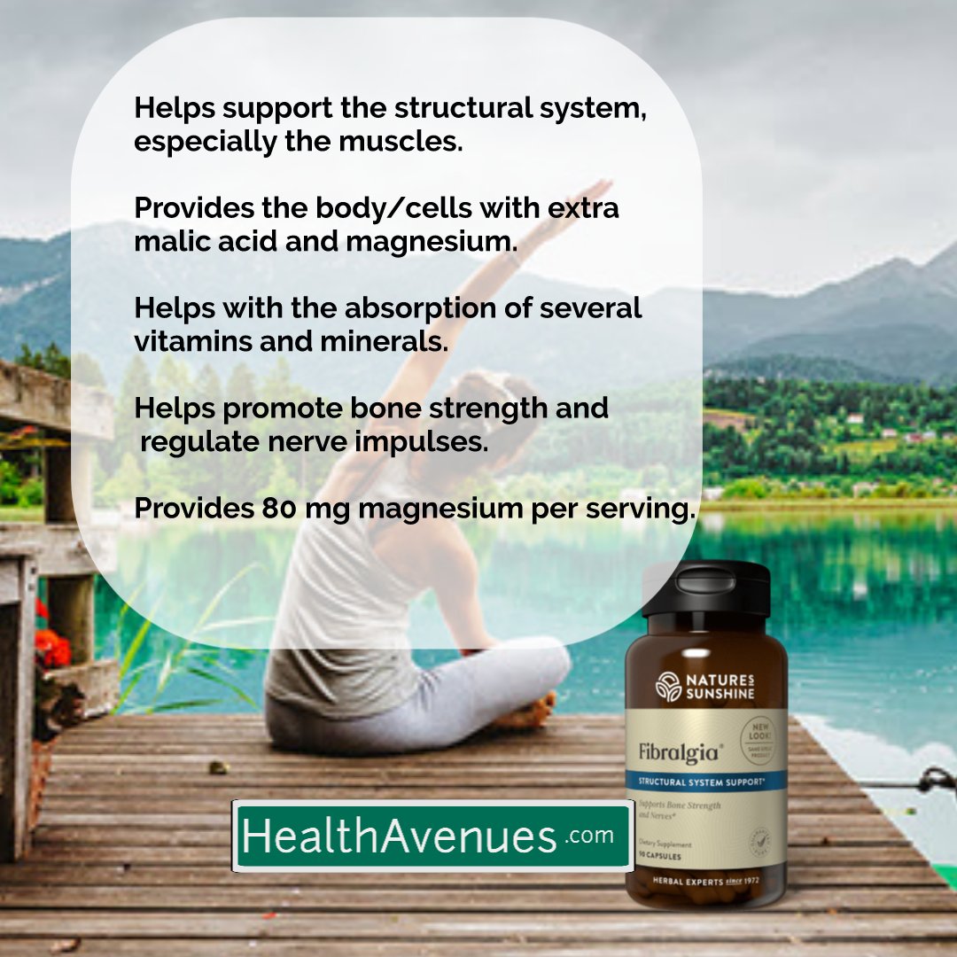 healthavenues's tweet photo. Fibralgia - Health Avenues: https://t.co/qVTbF8sxA6
#structuralsystem, #muscles #body/#cells #malicacid & #magnesium . #vitamins, #minerals.
#promote #bone #strength & regulate #nerve #impulses.
#Health #HealthForAll #healthcareworkers #healthworkers #FitnessGoals https://t.co/SZBzJyUV24