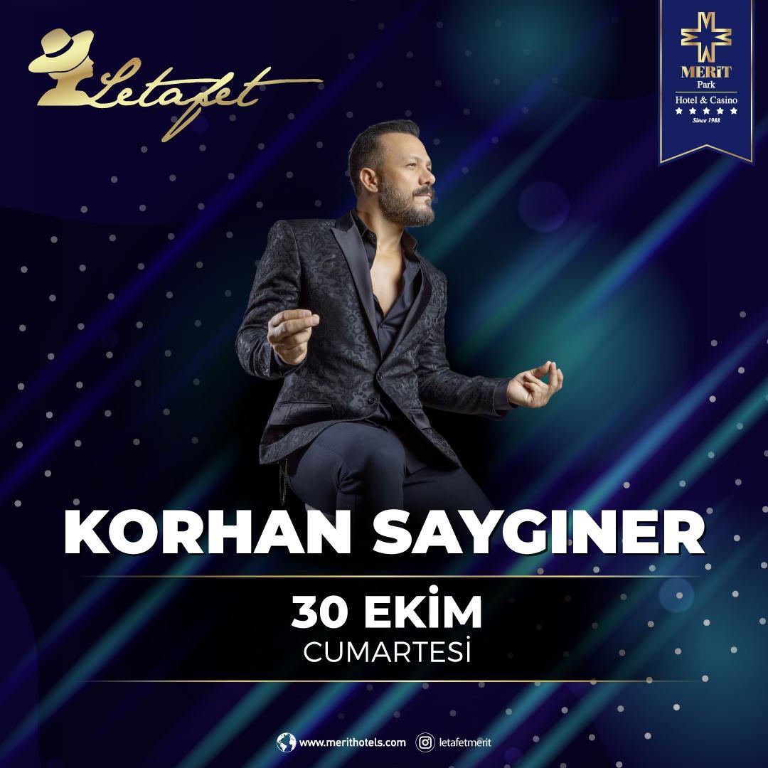 Merit Park Letafet’te “Yıldızların Altında” konserlerimiz <a href="/korhansayginer/">Korhan Saygıner</a> ile devam ediyor.🎤
30 Ekim Cumartesi, bu güzel geceyi @meritpark ta hep birlikte paylaşmak dileğiyle…

#meritpark #merinternational #merithotels #meritcasinos #letafet #korhansayginer
