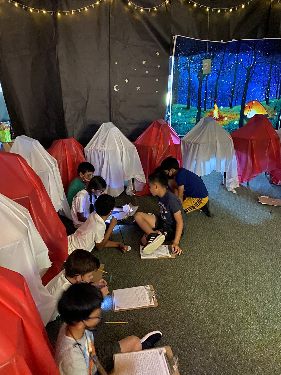 #rockyourschool!!!! Fourth grade went camping! They wrote campfire stories in their tents then shared them around the campfire. This day brought so much FUN!!! <a href="/McSpeddenES/">McSpeddenES</a> <a href="/McSpedden4/">4th Grade</a>