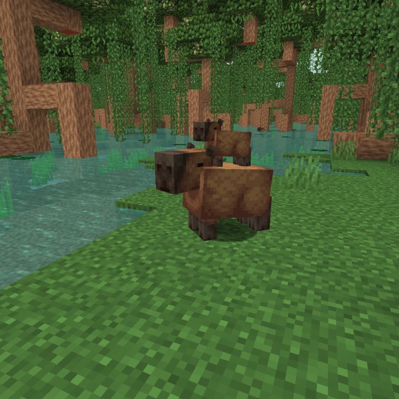 Capybara in Minecraft