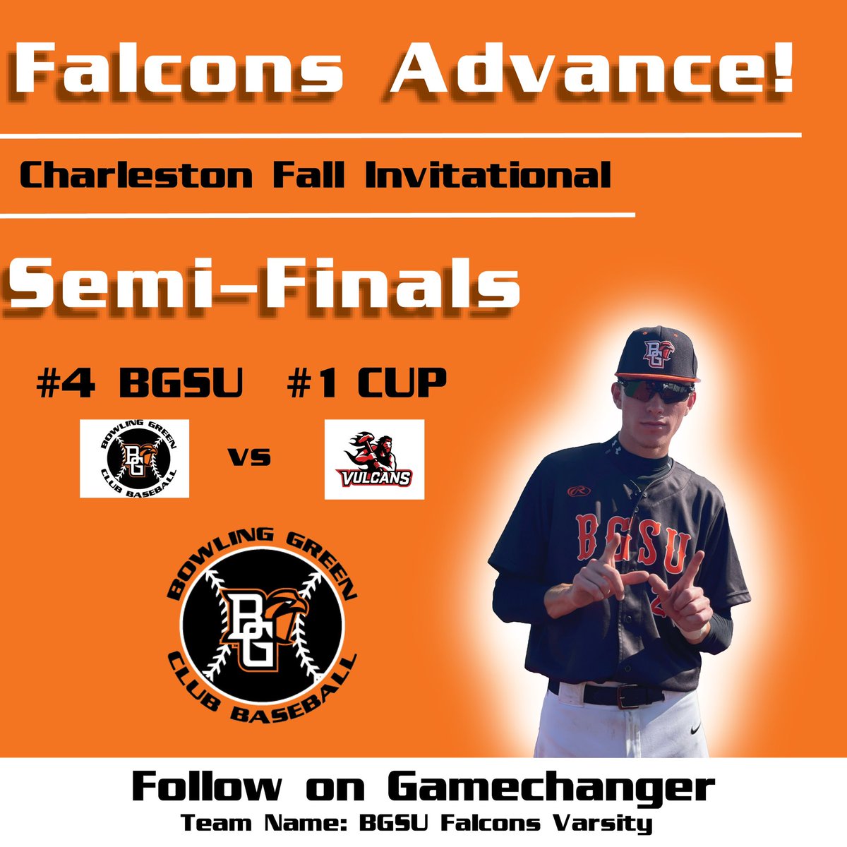 Falcons advance through the first round with a final score of 8-7. Next up is the semi final game vs Cal (PA)!

⏰NOW⏰