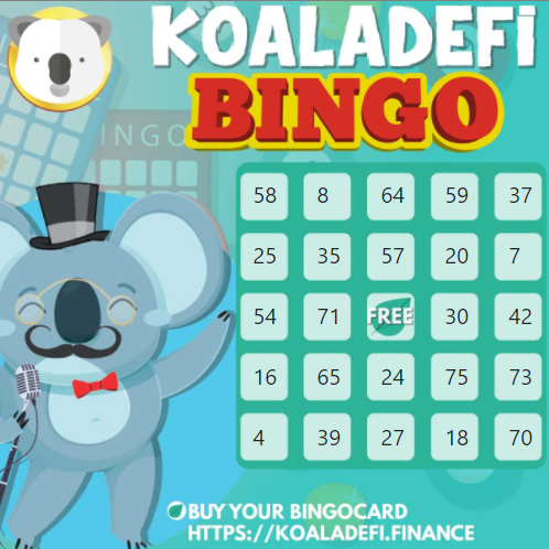 🐨 #KoalaBingo 
<a href="/KoalaDefi/">Koala Defi</a>
 <a href="/LaserFlow108/">레이저 플로우</a> 
<a href="/JUSTer90569989/">M'aiq</a>
