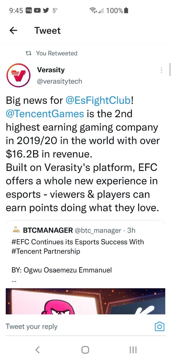 $vra x <a href="/Tencent/">Tencent</a> partnership incoming

$vra x <a href="/tencent/">Tencent</a> Nft marketplace incoming 

Thanks @Vashtiian for ss.