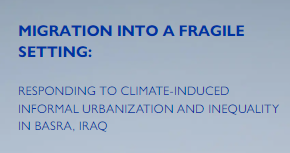 inquiry_org's tweet photo. 📑 New joint report with the @IOMIraq Research Unit. Taking #Basra as a case study, we analyze the dynamics of #climate #migration into cities already experiencing widespread degradation in economic security and governance👉https://t.co/YeIbS4UFJ0 https://t.co/fWHuPDHkdJ