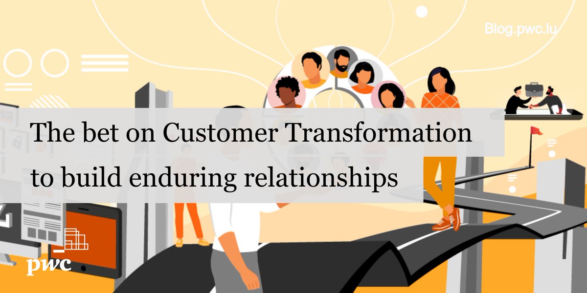 PwC_Luxembourg's tweet image. What does Customer Transformation entail and how can it deliver a great customer-centric experience that eventually drives business growth? Read our #PwCBlog to find out: bit.ly/blcustranf21  

#pwcdigit #customerexperience #CustomerSuccess #digitaltransformation #innovation