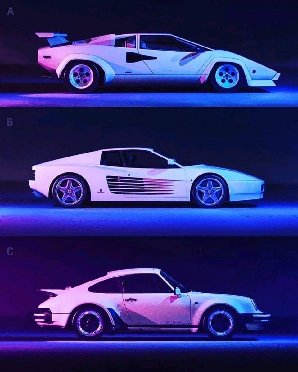 AzmSchenk's tweet photo. The only 3 Cars that were important in the 80s.... https://t.co/3cFOApJu7r