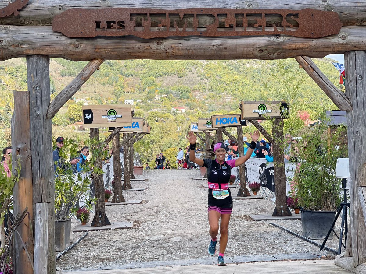 👏🏻 <a href="/GEMMARATONIANA/">GEMMA ARENAS ALCAZAR</a> logra el segundo puesto en Templiers con un tiempo de 8 horas 10 minutos 38 segundos. 📸 <a href="/sport_hg/">SportHG®</a>