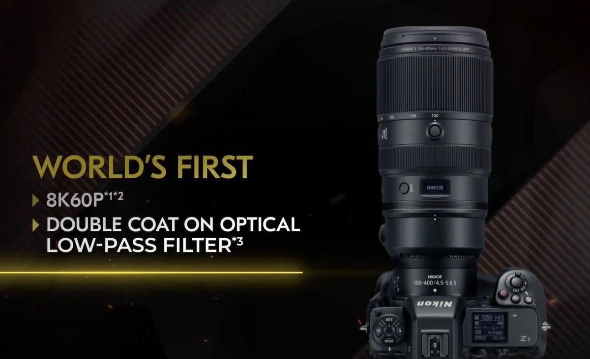 nikonrumors's tweet photo. Nikon India leaked Z9 presentation video with basic specs:

https://t.co/5gHPIlay5t https://t.co/mp4WM3yZJC