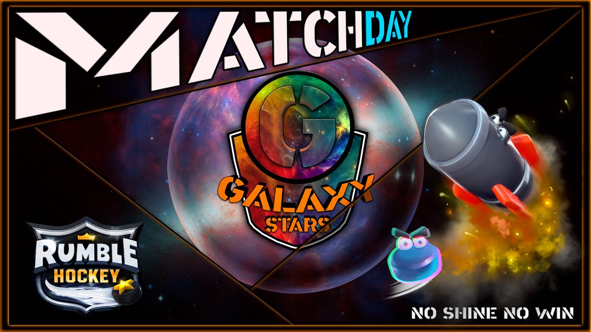 #RumbleHockey | #MatchDay 

En unos minutos debutamos como equipo en Rumble Hockey
Confiamos en nosotros.

🏆| #CTLRH
🆚| #IndernoSquad
 ⌚| 18:30H 🇪🇸

¡A por la victoria estrellas! 

#Noshinenowin