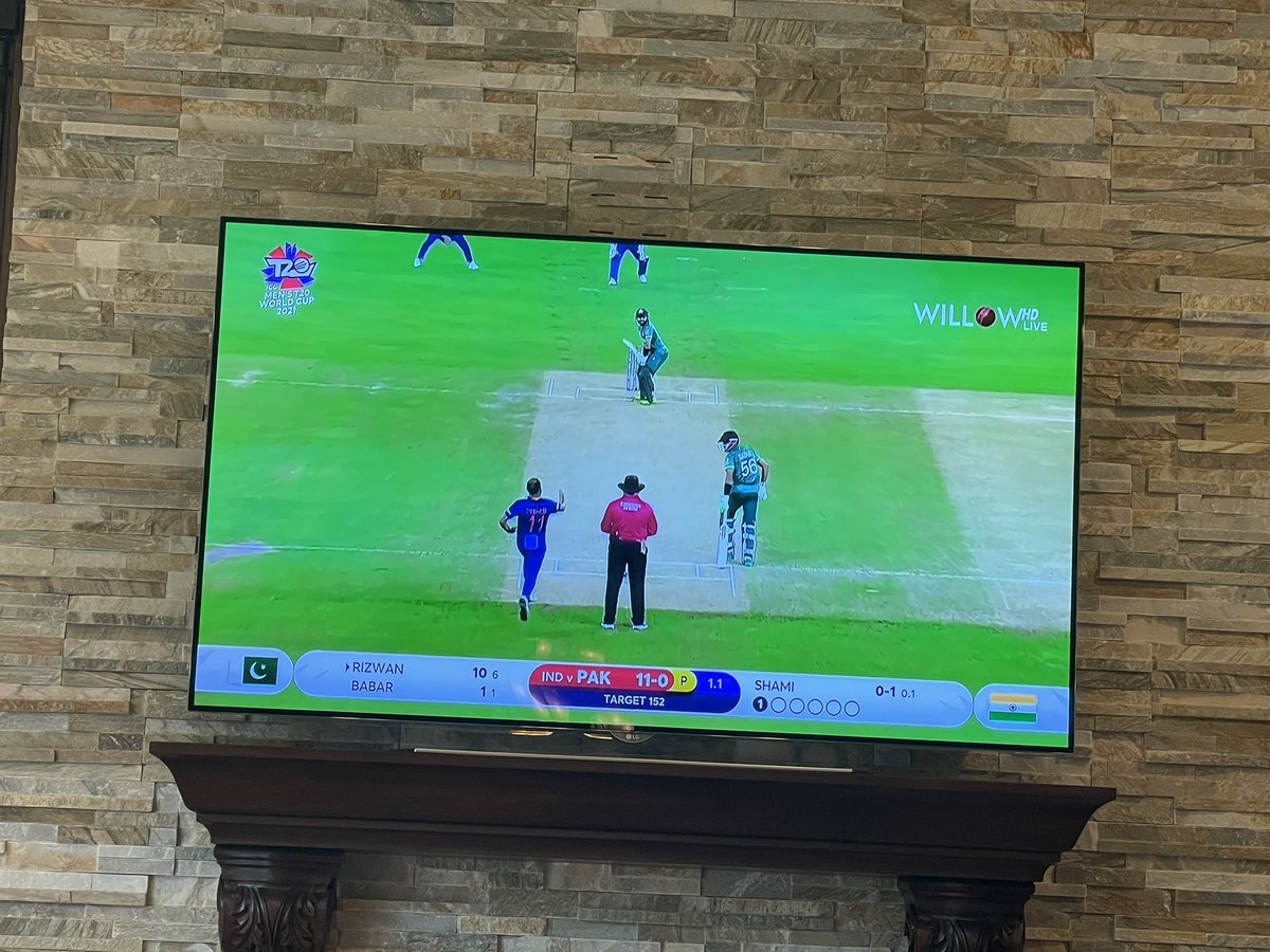 Nail biting (literally) 😣 #ICCT20WorldCup2021 #IndvsPak. Need da wickets NOW!!!