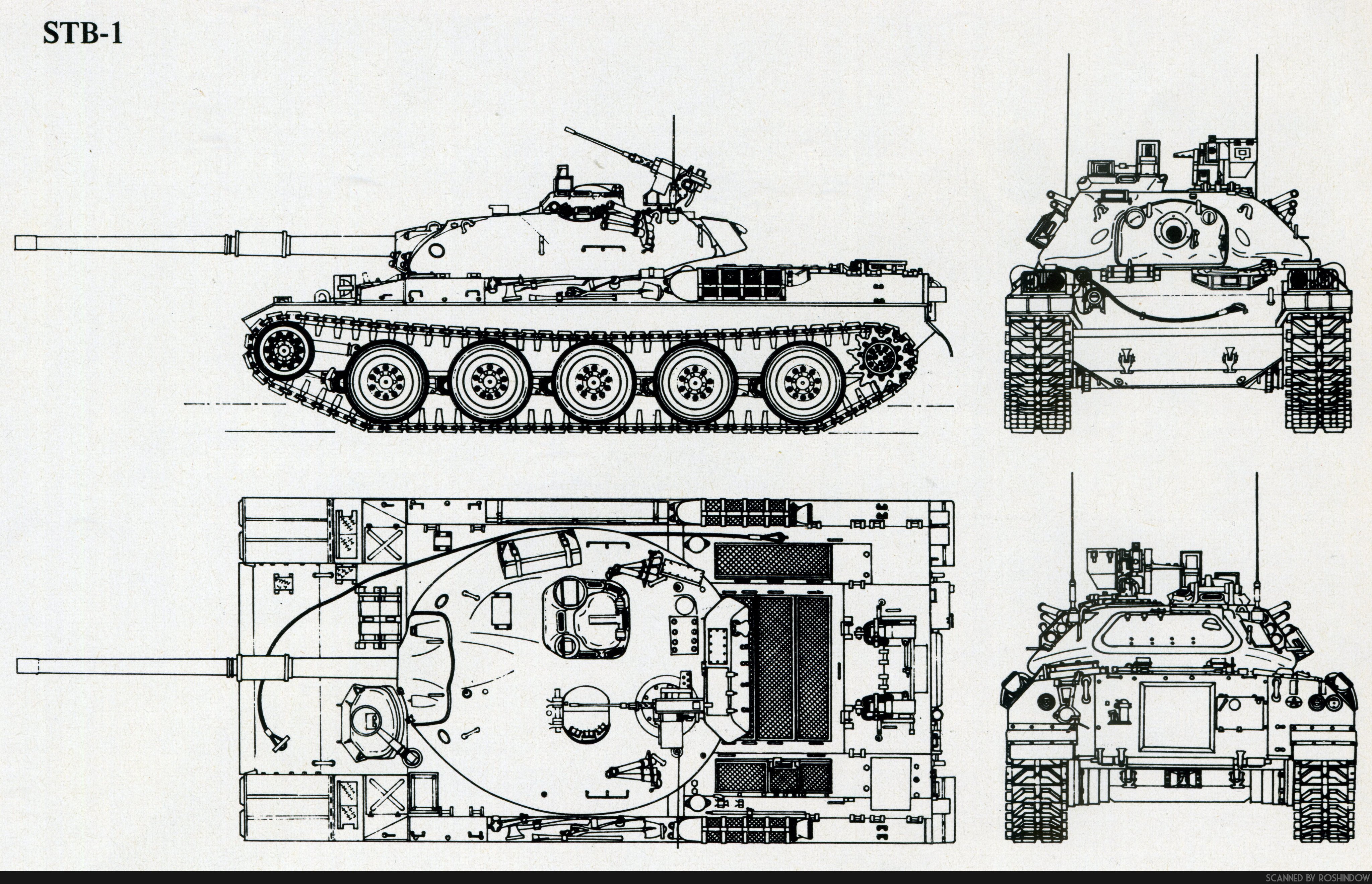 Nacional si Emulación Enrico Micheli - Roshindow Twitterren: "And finally comparison drawings  between STB-1 and STB-3. While published in "Eserciti e Army" these  drawings come from the Japanese magazine "Panzer", which I do not posses,