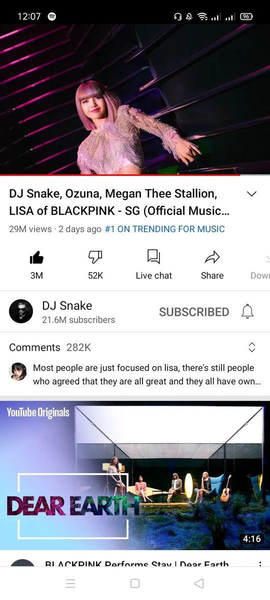 lalisalways's tweet photo. @lilieshome_ Hi. I do stream in youtube but I am more focus on spotify since I have 2 premium accounts (Cellphone and computer) and I don't have premium account in YouTube tho I follow streaming guides. https://t.co/7mdnjPJl9y