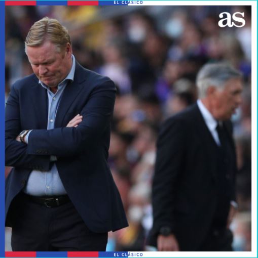 🚨 Ancelotti se come a Koeman en el Camp Nou

❓ ¿Debe seguir el holandés como entrenador del Barça?

❤️ FAV: SÍ
🔁 RT: NO

#EncuestAS