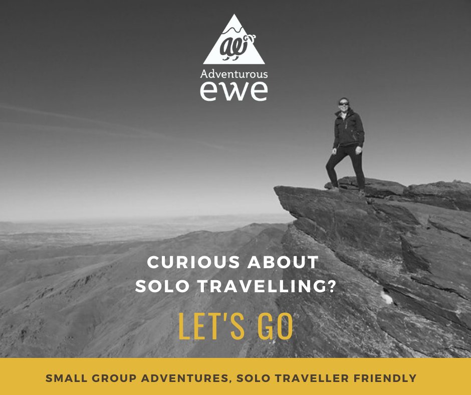 Curious about travelling solo? 
If you're dreaming about adventure, make it happen. Join us to discover a patch of the planet you wish to explore. Our small group trips are solo traveller-friendly. You might book on your own but you’ll never be alone.
bit.ly/2WrJsbn