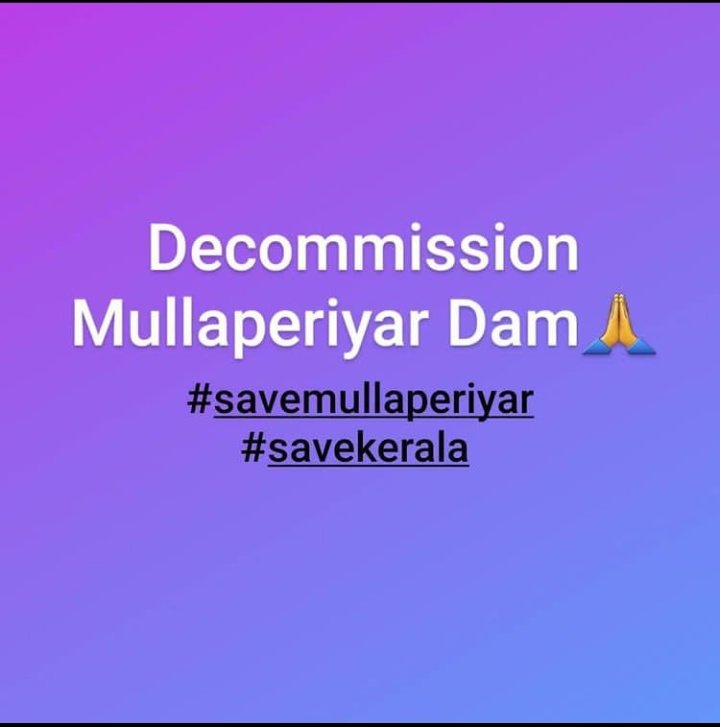CHAITHRA1014's tweet photo. #DecommissionMullaperiyarDam
#savekerala #SaveMullaperiyarDam #savemullapperiyar https://t.co/kgWw6KLYrL