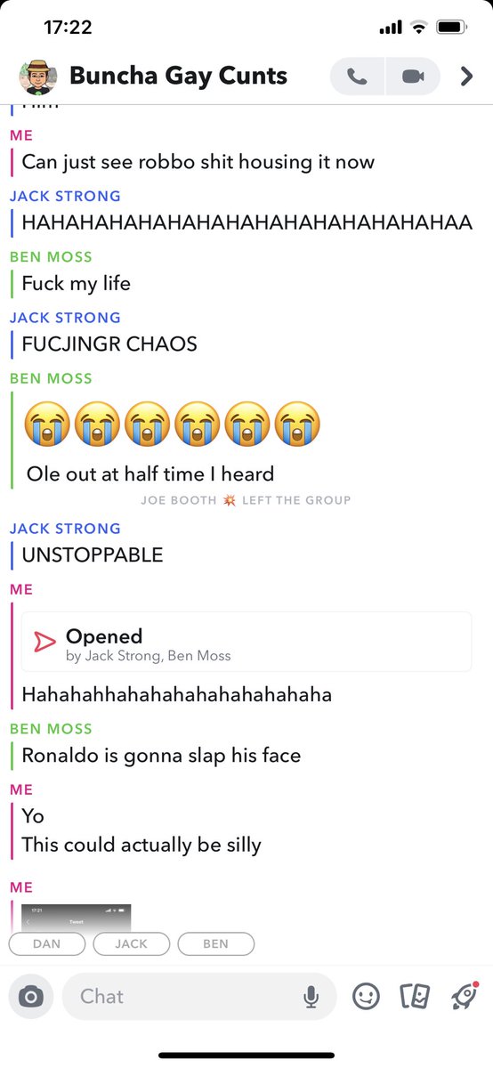 It’s begun, the divide between the boys has started