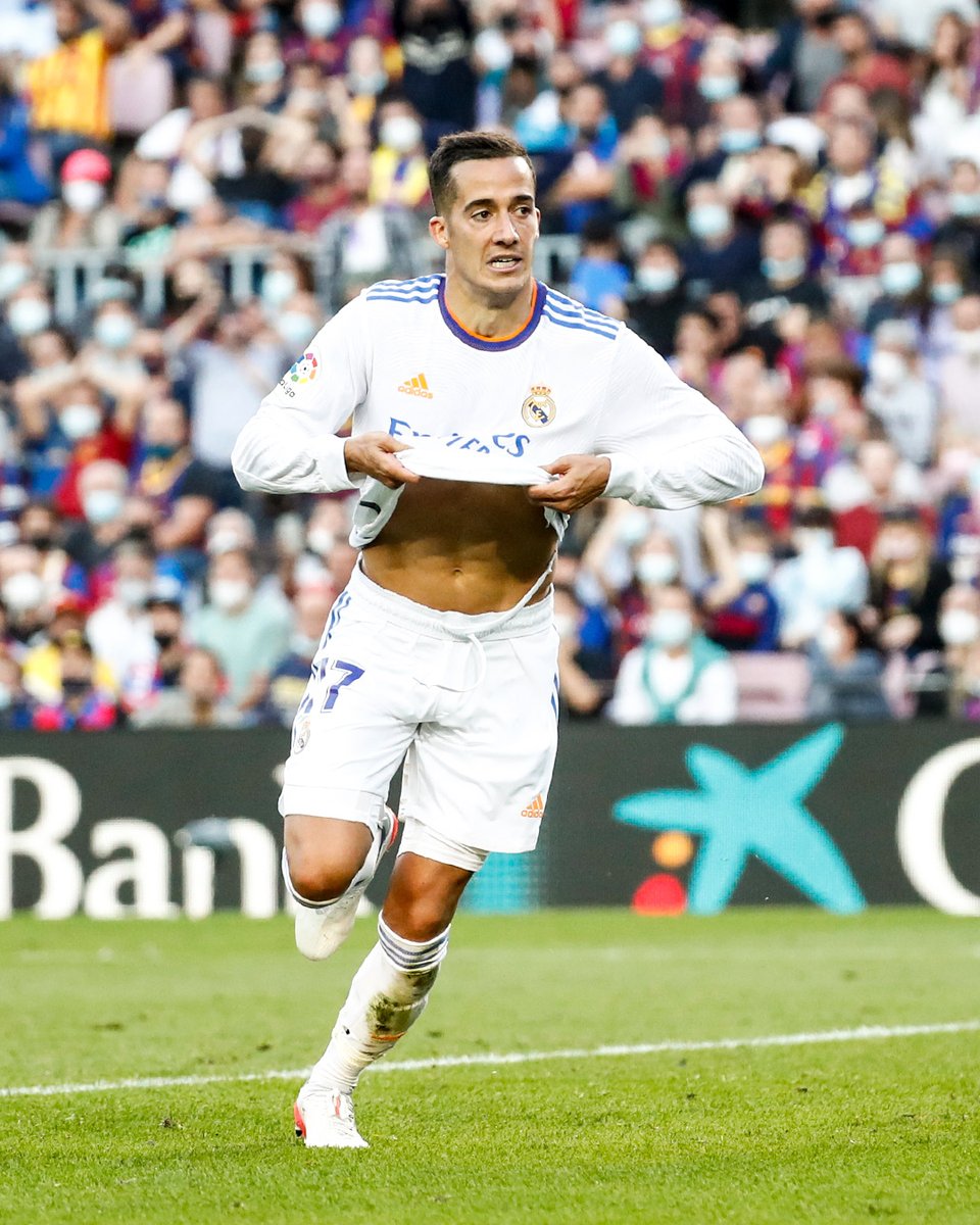 realmadriden's tweet photo. 💥 @Lucasvazquez91 💥
#ElClásico https://t.co/pfkFrudk5Z