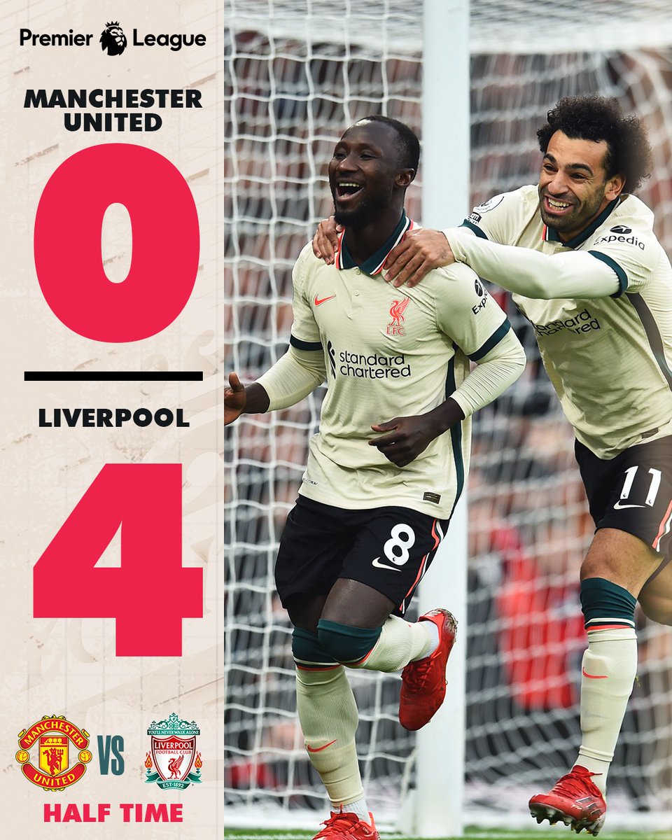 LFC's tweet image. Superb first-half, Reds 👏

#MUNLIV