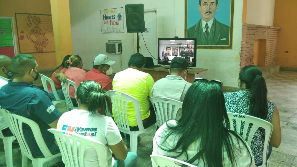 #EnVivo: Videoconferencia con el Comando de Campaña Regional desde la Casa de Cultura Manuel Ascanio.