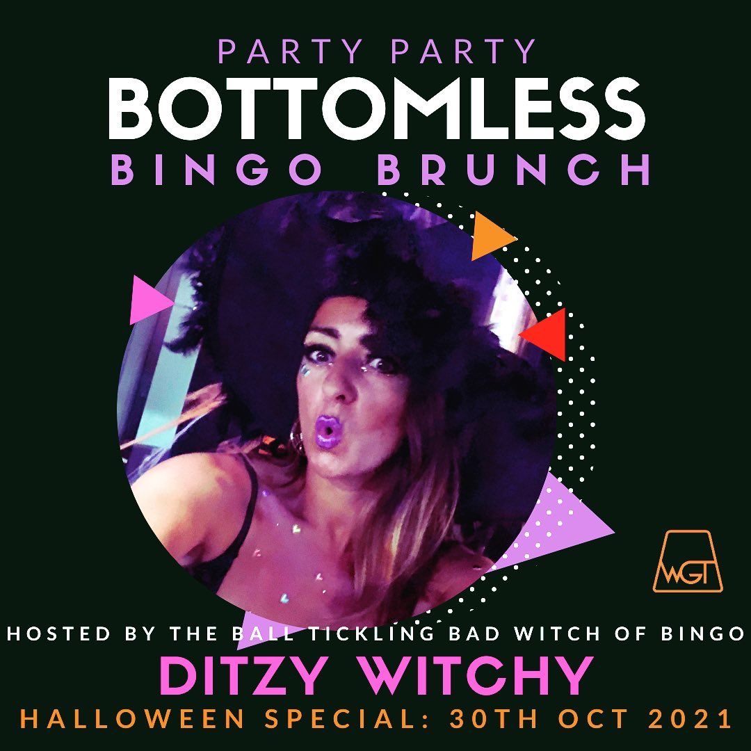 It’s my fave time of year!!!! A double Halloween quiz this week &amp; this brunch show on Saturday my pretties! See <a href="/WGTelegraph/">Watson's Telegraph</a> for tickets 🎫 #halloweenbrunch #halloween #brunch #london