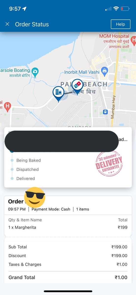 _sagar_casm's tweet image. Thankyou @dominos_india