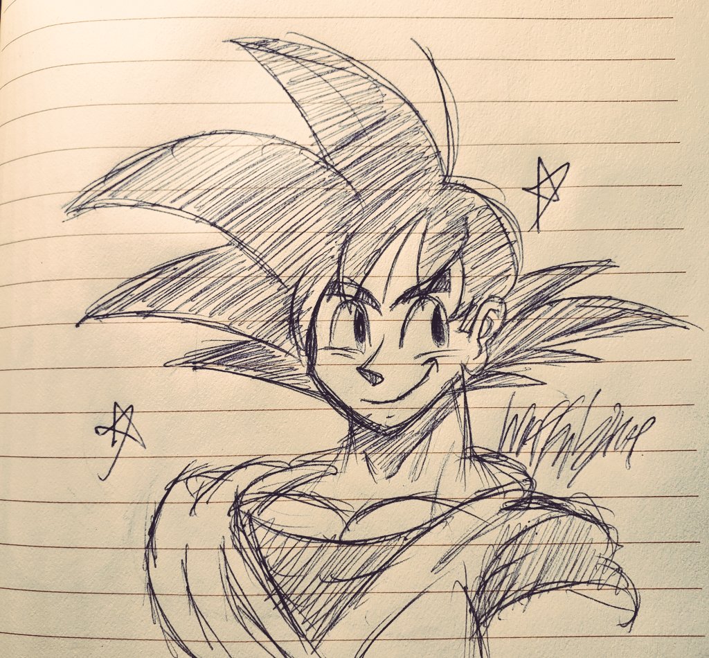 Goku

Never drew him before🐊 
