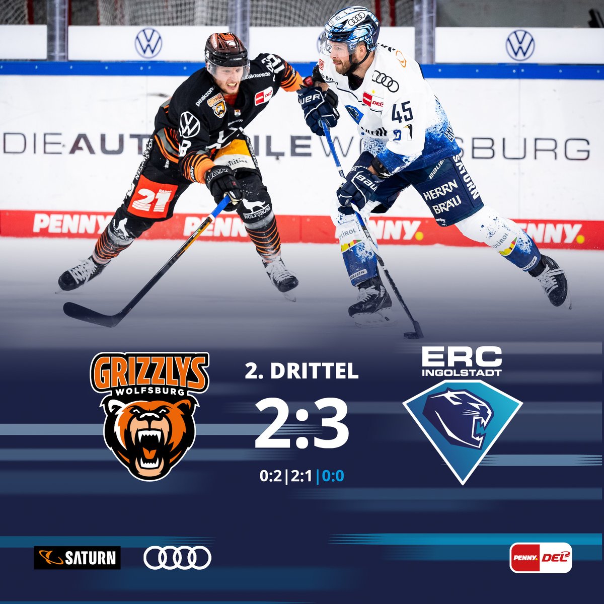 ERCIngolstadt's tweet photo. Es bleibt spannende, weil die @grizzlys_wob im Mittelabschnitt ihre wenigen Chancen eiskalt nutzen.
Die Panther aber nach wie vor mit einer guten Leistung.
#ERC #Ingolstadt #SchanzerPanther #WOBvsING https://t.co/gjAVpd9EA9