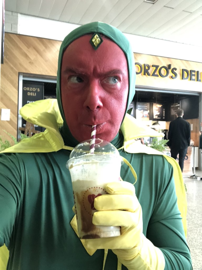 We had an AMAZING day at #MCMlondon hanging out with <a href="/AntoniaTootill/">Antonia Tootill</a> &amp; <a href="/ChrisDukes_/">Christopher Dukes</a> 
😀😀😀😀

Yes the red took ages to get off my face! 😮