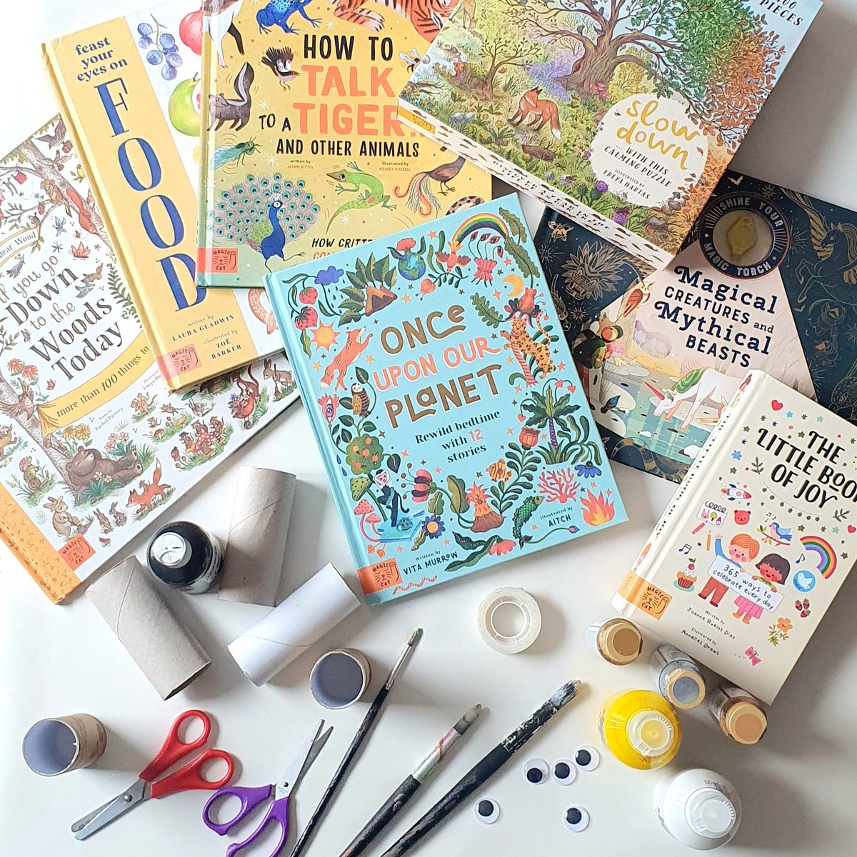 publishing_cat's tweet photo. Starting tomorrow, we have got 7 days of half term activities based on 7 of our books (well, 6 books, 1 jigsaw!) Free downloadable pack from our website in the morning... pass it on! https://t.co/NYSPtKTNK8