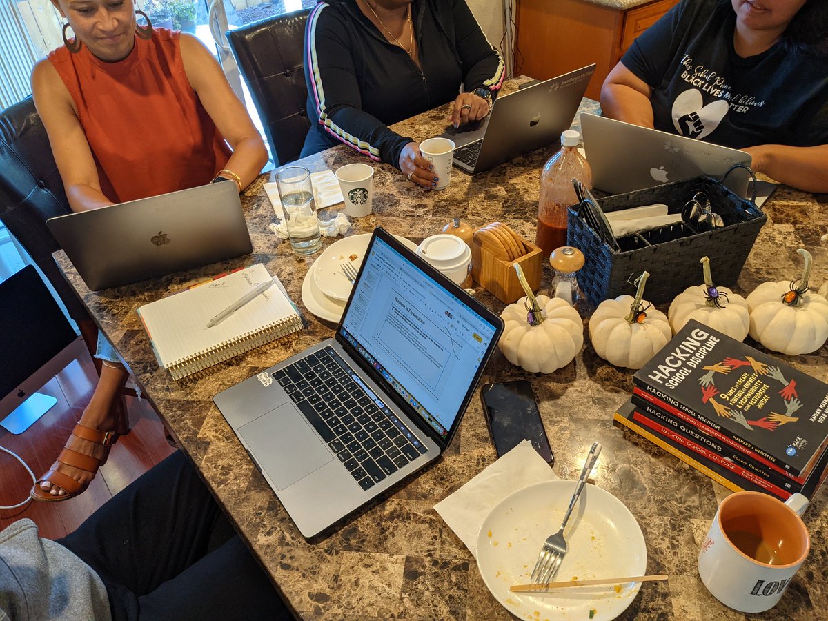 Being in community with 6 other female leaders navigating the same waters helps us feel supported and heard.  We know our answers are in there room.  <a href="/learngrowleadsd/">ハンギョン</a> <a href="/MelissaRoyWood/">Melissa Roy Wood</a> <a href="/LeadForLove/">Stephanie Brown</a> <a href="/magudelo/">Melissa Agudelo</a> <a href="/PrincipalJara/">Principal Jaramillo</a> <a href="/cynlou73/">Cynthia Larkin</a>