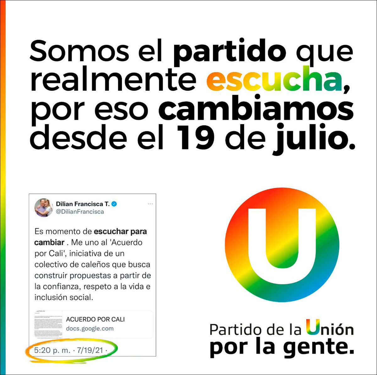 Erasmo Zuleta Bechara (@erasmozb) on Twitter photo En el <a href="/partidodelaucol/">Partido de la U</a> entendimos la necesidad de #escucharparacambiar, este ha sido nuestro enfoque y lo seguirá siendo para trabajar desde las comunidades, siempre buscando una transformación real. En el <a href="/partidodelaucol/">Partido de la U</a> entendimos la necesidad de #escucharparacambiar, este ha sido nuestro enfoque y lo seguirá siendo para trabajar desde las comunidades, siempre buscando una transformación real.
