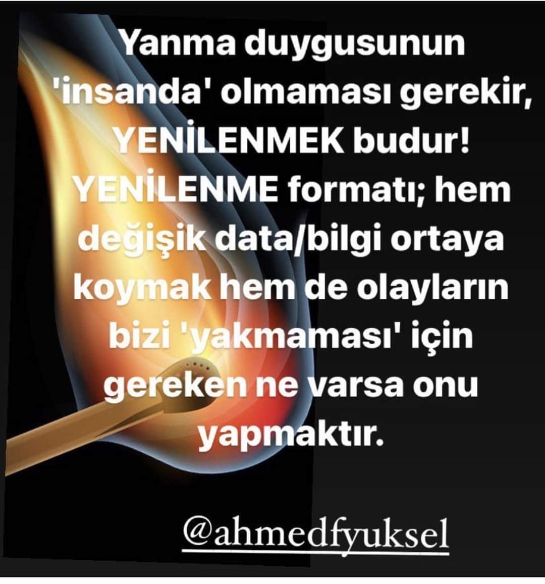 VahdetiVcud's tweet photo. #yenilenmek 💥#yanmak 🔥 #duygular #yanma #databilgi #OlaylarveGörüşler 
#acıçekmek #değişmek #tasavvuf #ahmedfyuksel @ahmedfyuksel https://t.co/uH379X6j14