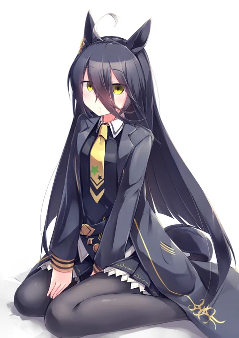 マンハッタンカフェ #ウマ娘 
手袋忘れた 