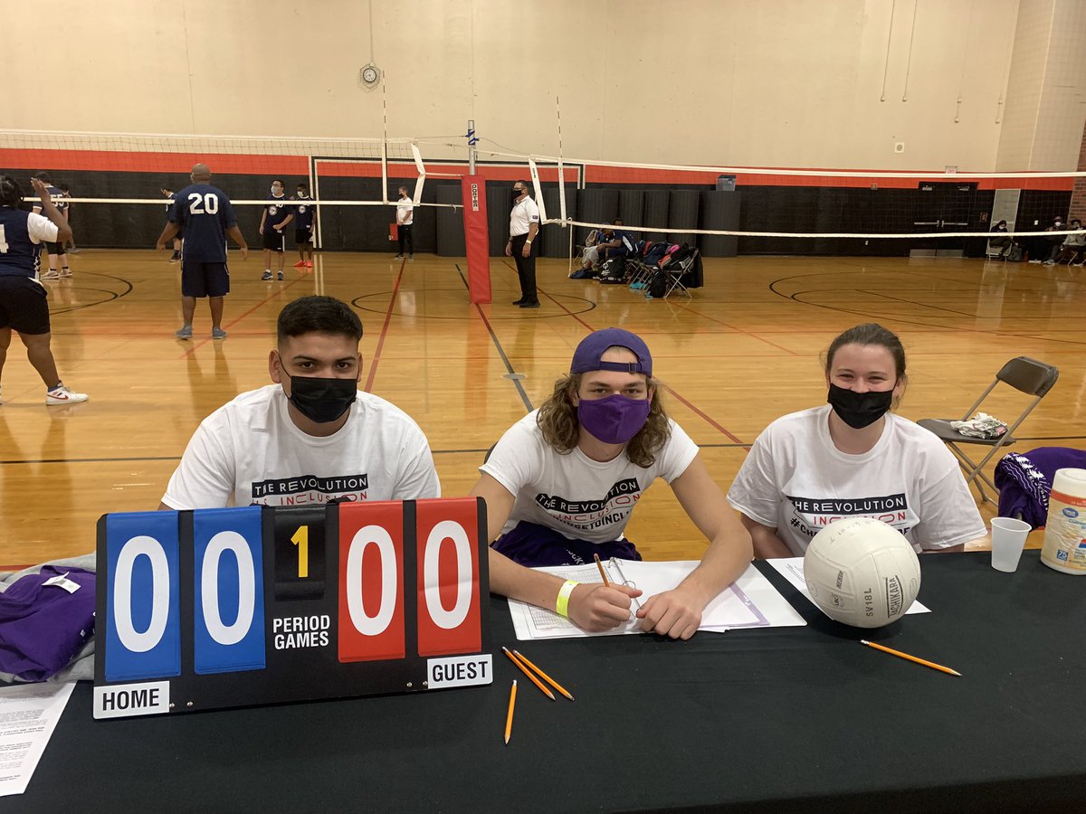 RockfordVB's tweet photo. Thank you to the 58 RU student-athlete volunteers that worked the state Special Olympics Volleyball tournament this weekend. @RockfordRegents @RU_SAAC https://t.co/Aqm6NbK9q9