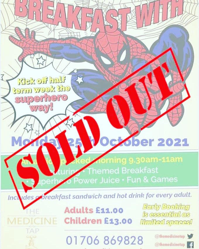 A fun-filled Superhero themed morning with your favourite star! If you’re the lucky ones with tickets…please arrive promptly at 9.30am.  The event is expected to finish around 11am.Let the craziness  commence! Don’t forget your camera! #familytime #halftermfun #superhero