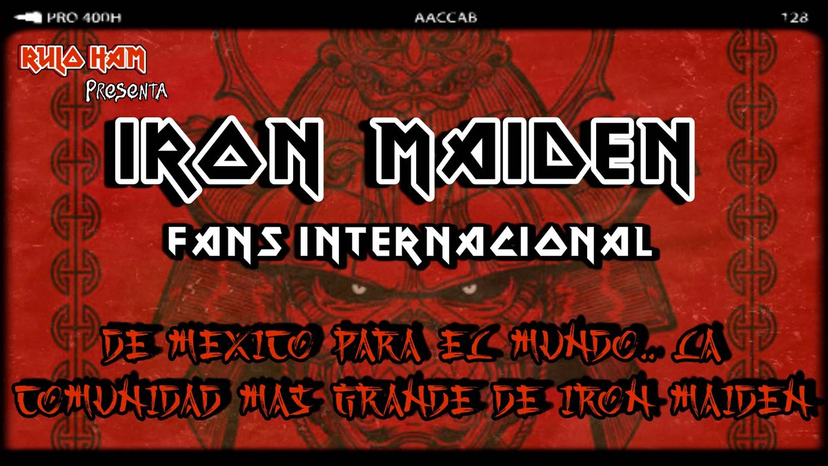 IronMaidenFansI's tweet photo. De México Para el Mundo la comunidad Mas Grande de Fans de Iron Maiden.... HELL YEAH 🤟😎🤟
https://t.co/jQC2V1URPm

#Tendencias #IronMaiden https://t.co/Em47lXCpa6