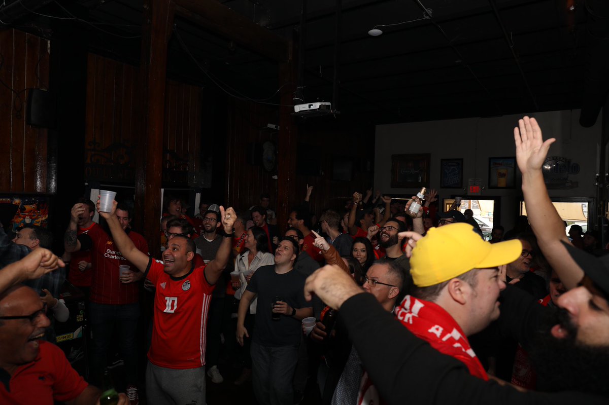 OLSCDetroit's tweet image. absolute chaos here at the half, and we’re LIVING for it!! UP THE REDS!!!! #LIVMUN #LFC #YNWA #olscdetroit #detroitolsc #MyPLMorning
