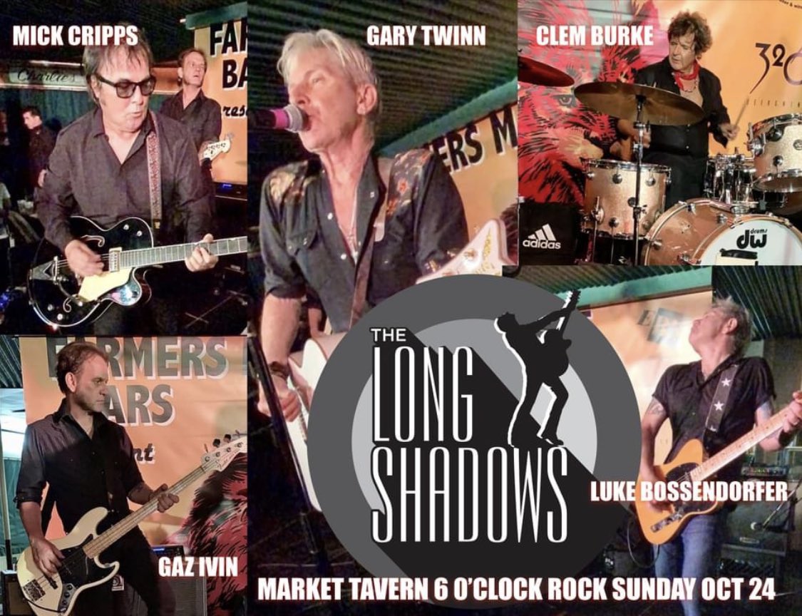 Dawn Laureen (@photodol) on Twitter photo See you rockers at The Long Shadows show today at 6 - <a href="/markettavern1/">Market Tavern</a> ! It’s FREE! <a href="/LongShadowsLA/">The Long Shadows LA</a> <a href="/gary_twinn/">Gary Twinn</a> <a href="/clem_burke/">Clem Burke</a> <a href="/BlondieOfficial/">Debbie Harry/BLONDIE</a> <a href="/ClemBurkefanpag/">Clem Burke fan page</a> <a href="/Dertonline1/">Dert</a> <a href="/RamonesOfficial/">Ramones</a> <a href="/TheEmptyHearts/">The Empty Hearts</a> <a href="/TheIntSwingers/">The Int'l Swingers</a> <a href="/rockhall/">Rock & Roll Hall of Fame</a> #lukebossendorfer #gazivin #mickcripps See you rockers at The Long Shadows show today at 6 - <a href="/markettavern1/">Market Tavern</a> ! It’s FREE! <a href="/LongShadowsLA/">The Long Shadows LA</a> <a href="/gary_twinn/">Gary Twinn</a> <a href="/clem_burke/">Clem Burke</a> <a href="/BlondieOfficial/">Debbie Harry/BLONDIE</a> <a href="/ClemBurkefanpag/">Clem Burke fan page</a> <a href="/Dertonline1/">Dert</a> <a href="/RamonesOfficial/">Ramones</a> <a href="/TheEmptyHearts/">The Empty Hearts</a> <a href="/TheIntSwingers/">The Int'l Swingers</a> <a href="/rockhall/">Rock & Roll Hall of Fame</a> #lukebossendorfer #gazivin #mickcripps