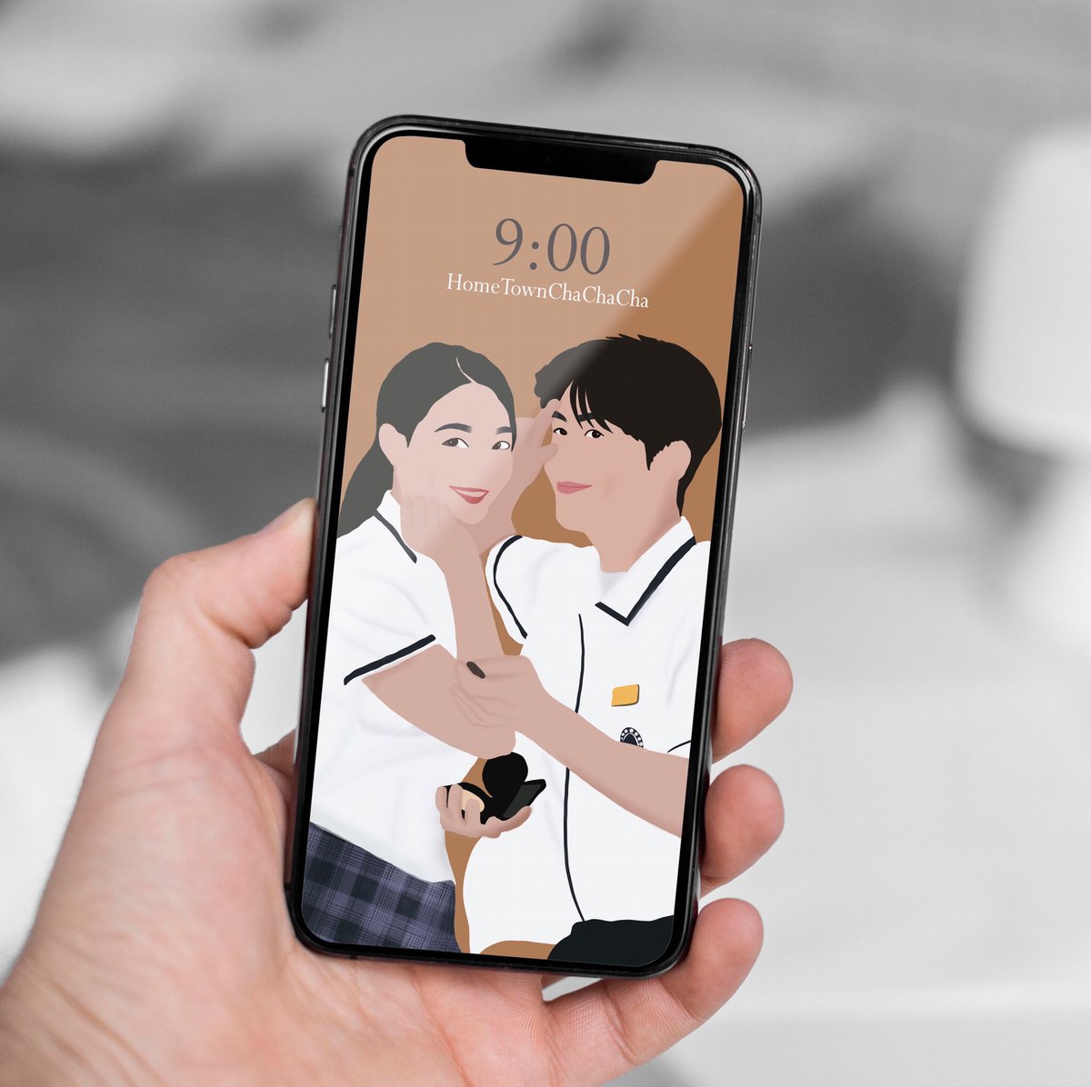 stinna03's tweet photo. My new drawing #kdramas #HometownChaChaCha #kdramacouple 

Support me on instagram #pixie_strokes https://t.co/hUcJpPQqvM