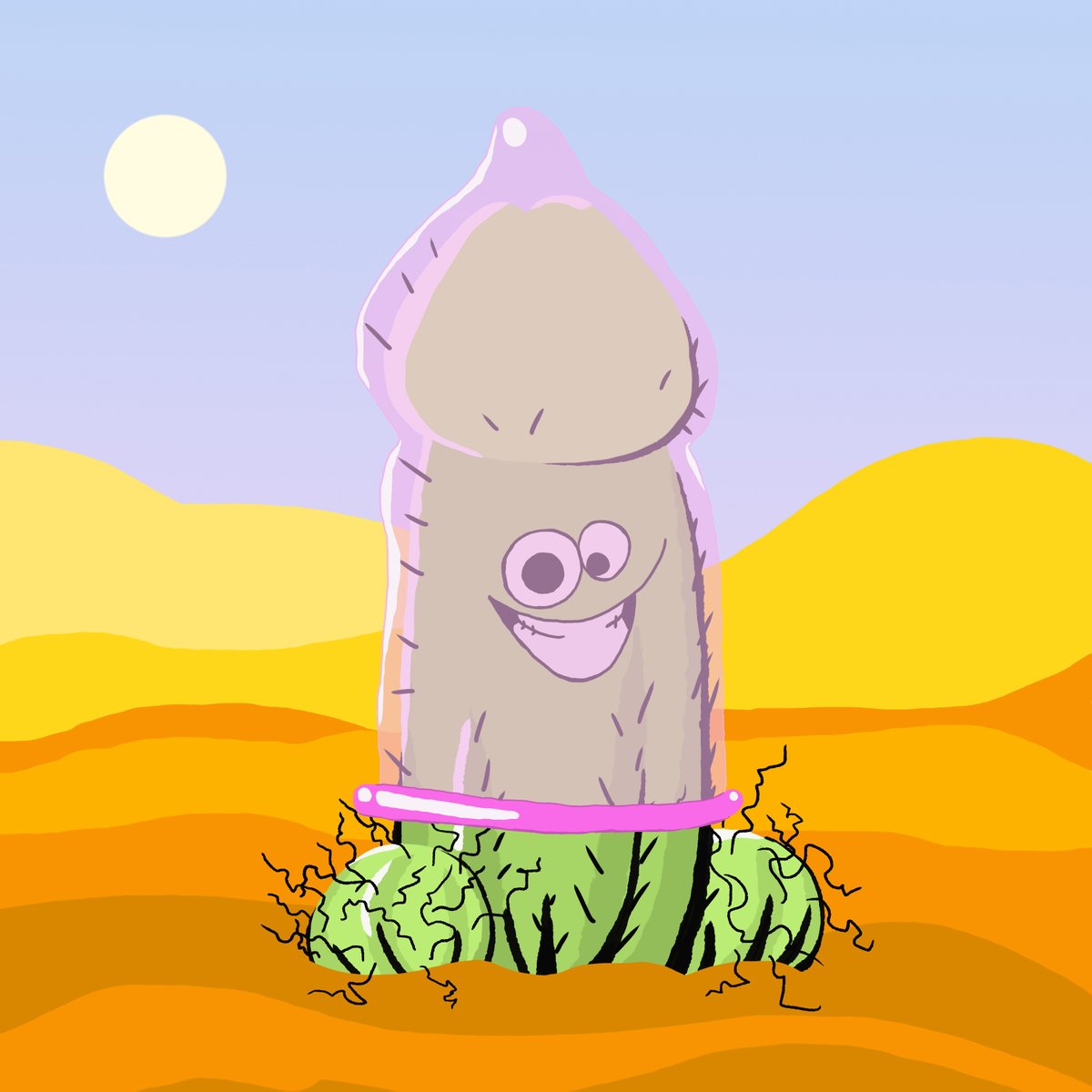 KuroLee532's tweet photo. NEW DROP on POLYGON !!! 
     Cocktus collection 
          Cocktus  = Cock+Cactus, This collection have 100 pics. 

     Cocktus(polygon matic) collection.
https://t.co/K4iWGK3E1A

     My opensea profile.
https://t.co/HCv5j7jCr3

#NFT #NFTs #NFTart #polygon #matic https://t.co/w9Yfzijuj5