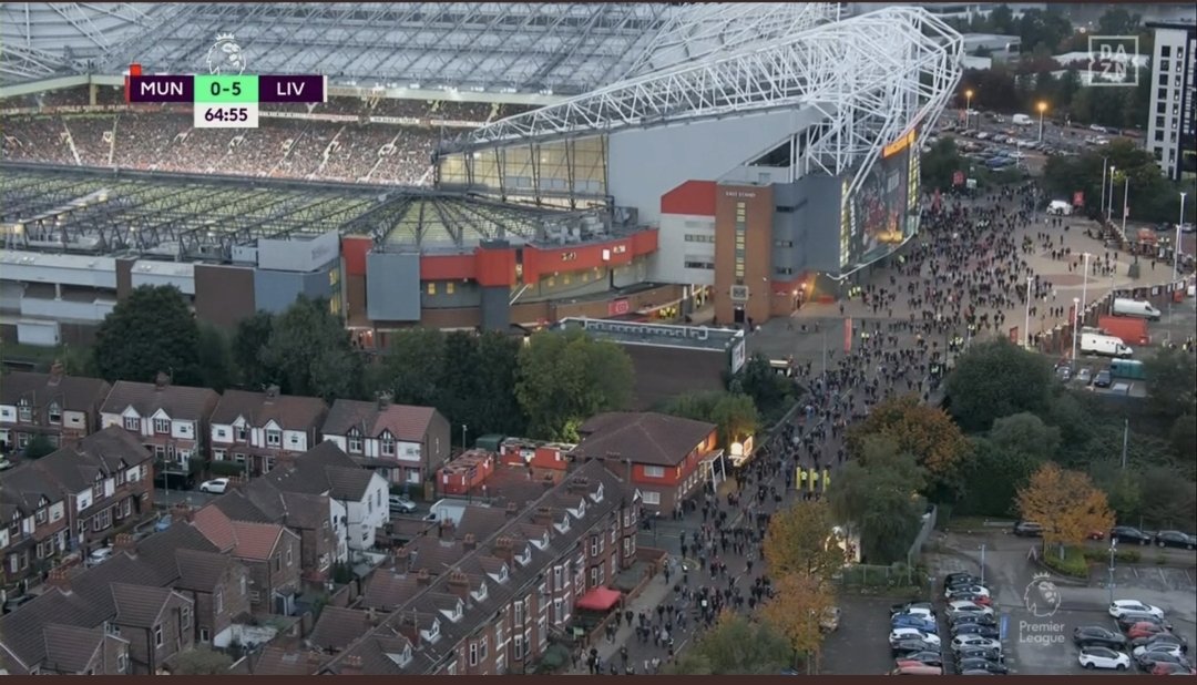 fletcher3612's tweet photo. Tbf Manchester United fans have got to get back to rotherham 
#MUNLIV https://t.co/AVyH2Hz5oJ