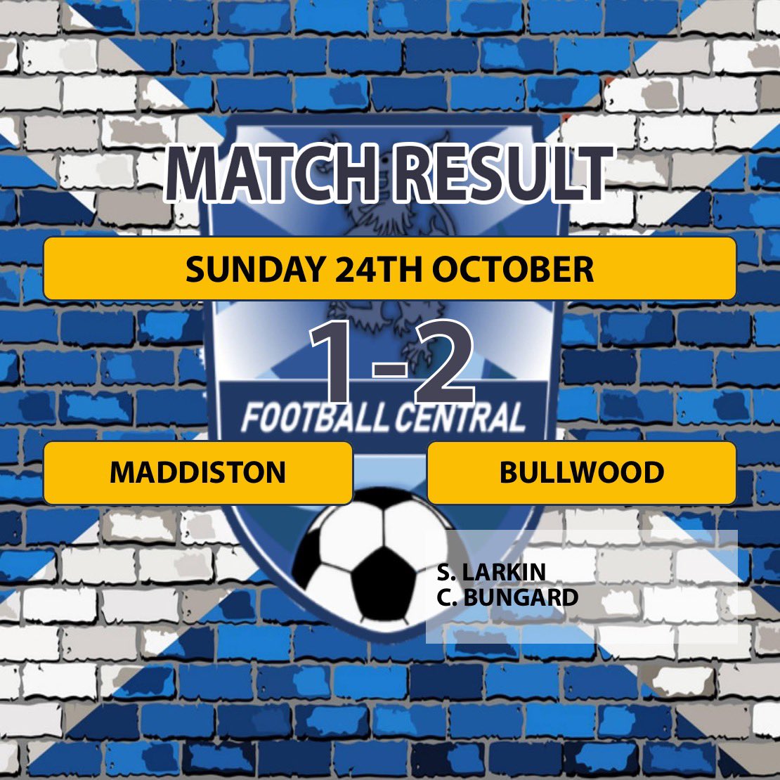 Showed a side of our game today that the teams that want to win things come end the of a season need to show. Outstanding to a man.

MOTM - <a href="/CowaBungard/">Chris Bungard</a>