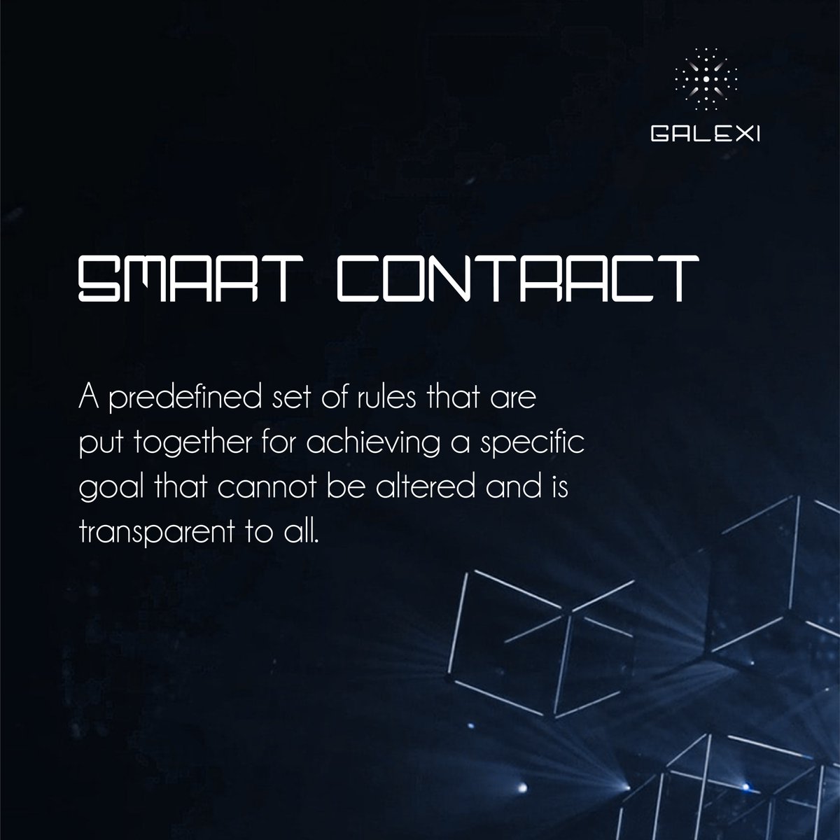 galexiverse's tweet image. Take a minute and smartly learn about Smart Contract.

#smartcontracts #smartcontractsdevelopment #smartcontracts #smartcontractdevelopment #smartcontractblockchain #smartcontractcreation #smartcontractcompany #smartcontractcode #smartcontractmanagement #smartcontracttool