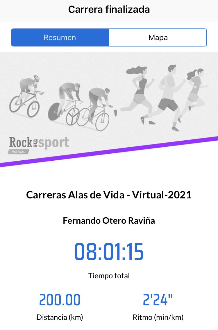 foravina's tweet photo. Finalizada mi participación 🚴♂️ en #AlasDeVida 2021. Se hizo largo el trayecto, pero que todo sea por los afectados por la @pieldemariposa 🦋🦋🦋. Seguiremos apoyando; el próximo año, más y mejor 💪💪💪 https://t.co/AVJDRbZ4eO