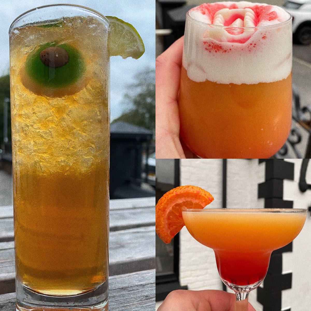 ‼️LAUNCHING TOMORROW‼️
Our special Halloween Cocktails! 🎃👻
• Dead Man’s Dark ‘n’ Stormy
• Zombie
• Blood Orange Gin Martini
Get in the spooky spirit by coming down to try one!