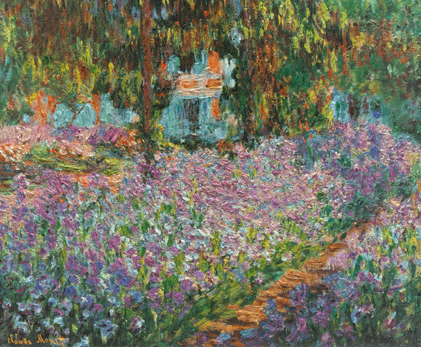 allontanarsio's tweet photo. Claude Monet's irises paintings https://t.co/H6pkCj06Z1