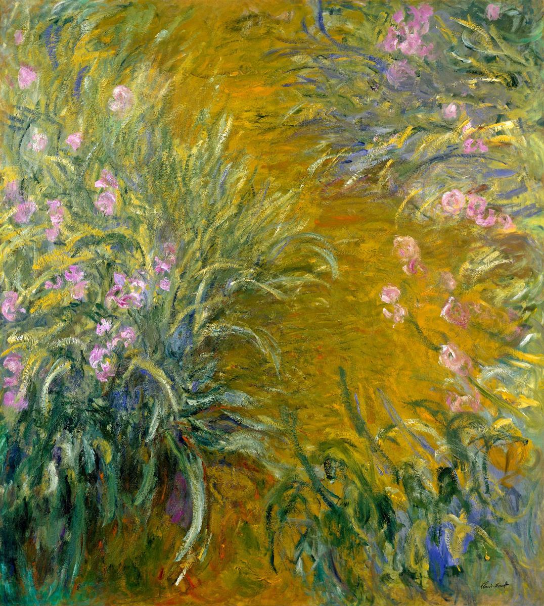 allontanarsio's tweet photo. Claude Monet's irises paintings https://t.co/H6pkCj06Z1